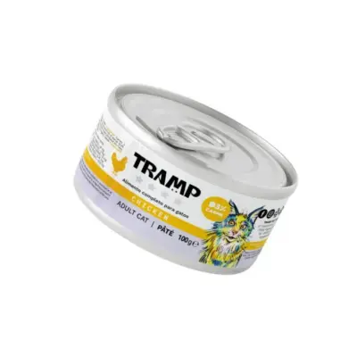 Tramp 4* Mačja pašteta s piletinom - pileća pašteta za odrasle mačke, 16 x 100 g