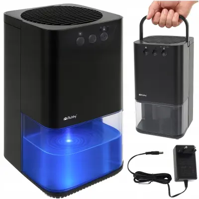 LED RGB 36W odvlaživač i apsorber vlage 1400ml crni