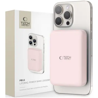 TECH-PROTECT PB11 LIFEMAG MAGSAFE POWER BANK 10000MAH ZA IPHONE 14 13 12