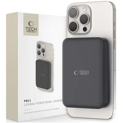 TECH-PROTECT PB11 LIFEMAG MAGSAFE POWER BANK 10000MAH ZA IPHONE 12 13 14