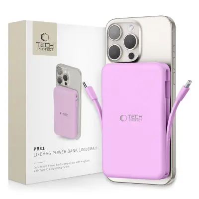 TECH-PROTECT LIFEMAG POWERBANK ZA MAGSAFE 10000MAH ZA IPHONE 12 13 14 15