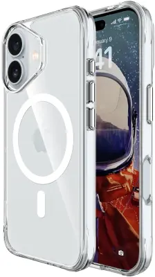 MM TPU IPHONE 17 - DROP-PROOF PURE MAGSAFE prozirna