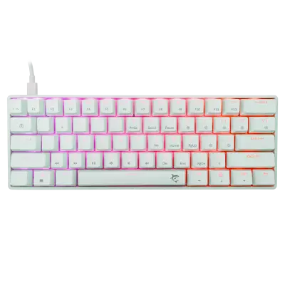 Tipkovnica White Shark GK-004211 SHINOBI-2 Bijela - Mehanicka / US - RED SW.
