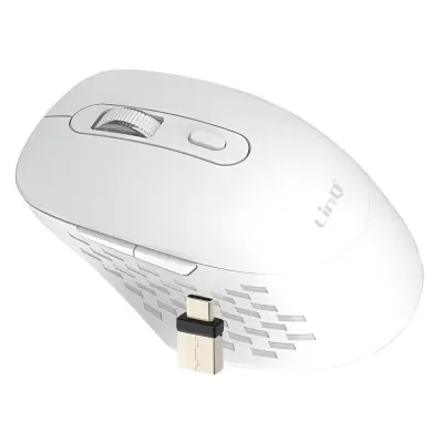 Bežični miš WiFi i Bluetooth 2.4G s USB C i USB Dongleom