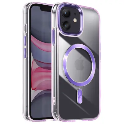 MagSafe maska za iPhone 11 Crystal Color poleđina