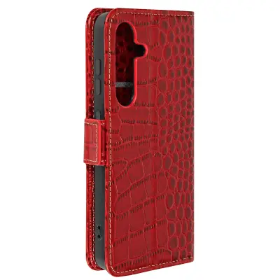 Torbica za Galaxy S24 / S25 s uzorkom krokodilske kože i Anti-RFID pretincem