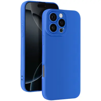 Maska za iPhone 16 Pro glatki silikon zaštićen blok kamere