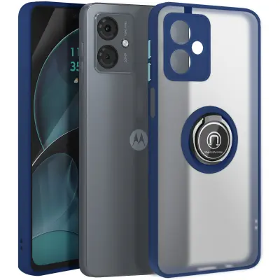 Maska za Motorola Moto G14 metalni prsten za video postolje