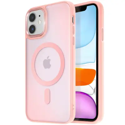 MagSafe maska za iPhone 11 mat mliječna poleđina rub