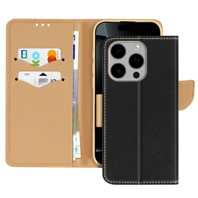 Torbica za iPhone 16 Pro Max novčanik Saffiano Fancy koža