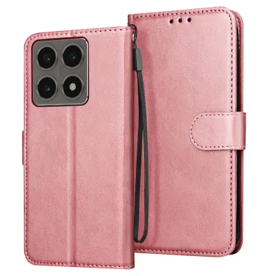 Torbica za Xiaomi 14T preklopna novčanik i stabilan video stalak