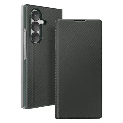 Folio torbica za Galaxy Z Fold 7 teksturirana obrada s funkcijom stalka