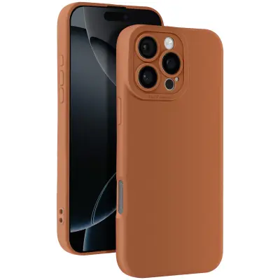 Maska za iPhone 16 Pro glatki silikon zaštićen blok kamere