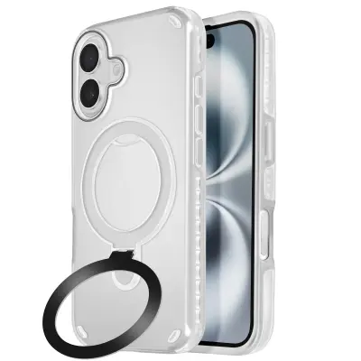 MagSafe maska za iPhone 16 otporna na udarce sa sklopivim postoljem