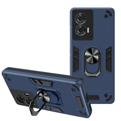 Maska za Motorola Edge 50 Fusion prsten postolje otporna na udarce