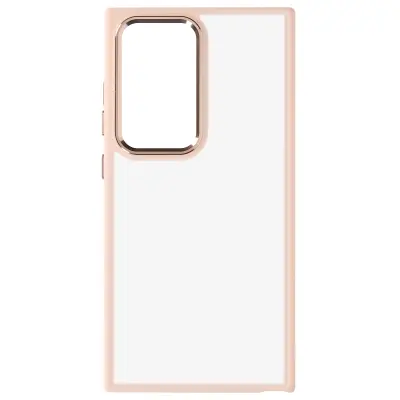 Maska za Samsung S24 Ultra kruta poleđina, mekani okvir, tamni dizajn