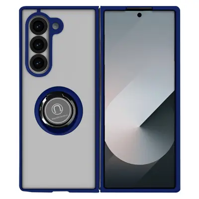 Maska za Samsung Galaxy Z Fold 6 s metalnim prstenom za video postolje