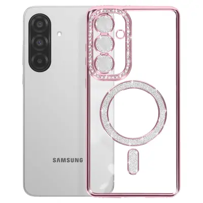 Dijamantna maska za Samsung Galaxy A36 MagSafe Kontura Strass