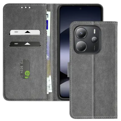Torbica za Xiaomi Redmi Note 14 4G preklopna novčanik i video stalak