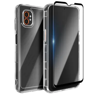 Zaštitni komplet za Samsung Xcover 7 Pro maskica otporna na udarce i kaljeno staklo