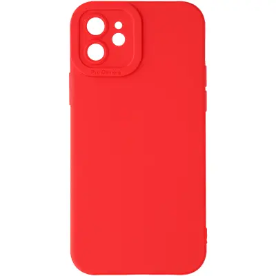 Maska za iPhone 12 mat silikon za zaštitu kamere