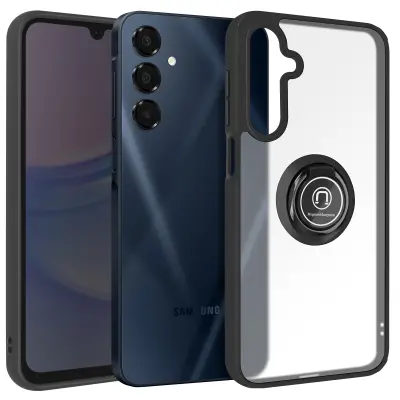 Maska za Samsung Galaxy A16 s metalnim prstenom za video postolje