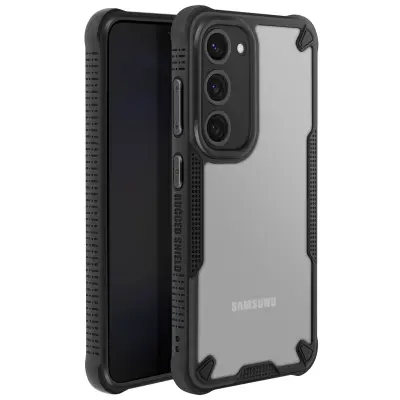 Maska otporna na udarce za Samsung Galaxy S24 FE, mat poleđina protiv otisaka prstiju