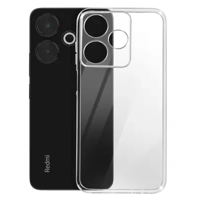 Maska za Xiaomi Redmi 13 sa zaštićenim blokom kamere, mekani silikon