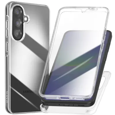 Potpuna maska za Samsung A36 osjetljiva na dodir s podignutim rubom kamere