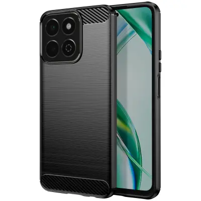 Maska za Honor 200 Smart silikon brušeni karbon dizajn