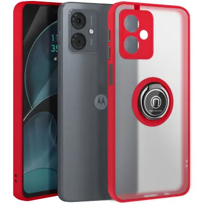 Maska za Motorola Moto G14 metalni prsten za video postolje