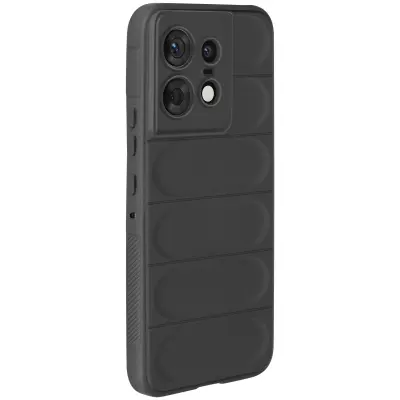 Maska za Motorola Edge 50 Pro otporna na udarce silikon s 3D teksturom