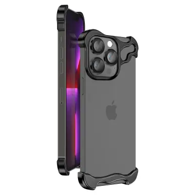 Zaštitni dizajn za iPhone 13 Pro Ojačana metalna bumper maska