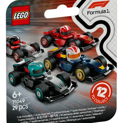 LEGO Minifigure 71049 kolekcionarske F1® Formule