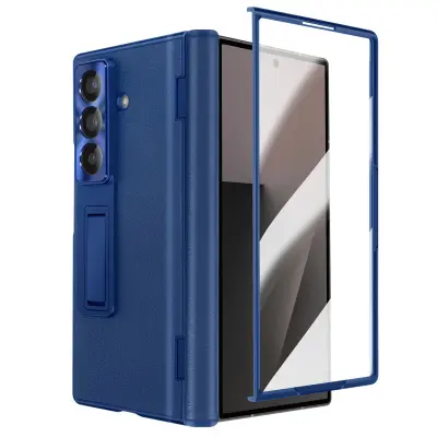 Integralna maska za Samsung Galaxy Z Fold 7 s kaljenim staklom i postoljem