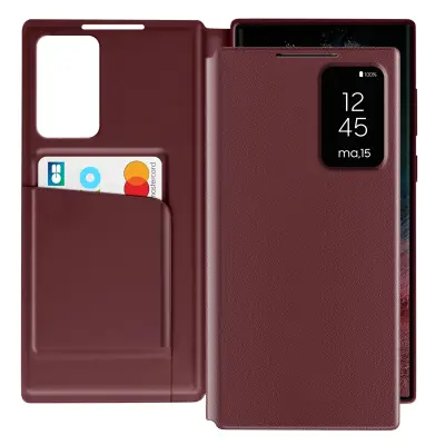 Futrola s prozorom za Samsung Galaxy S22 Ultra s preklopom za kartice