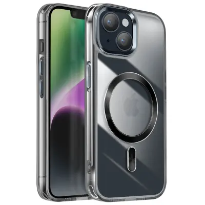 MagSafe maska za iPhone 15 Plus i 14 Plus Crystal Color poleđina