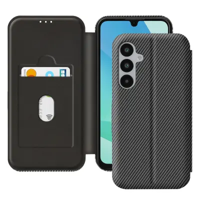 Torbica za Samsung A16 karbonska vlakna i anti-RFID