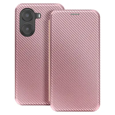 Etui od karbona za Xiaomi Poco X7 Pro s podrškom za video i mjestom za kartice.