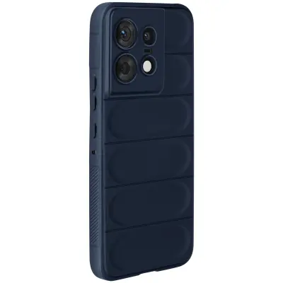 Maska za Motorola Edge 50 Pro otporna na udarce silikon s 3D teksturom