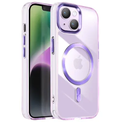 MagSafe maska za iPhone 14 i 13 Crystal Color poleđina