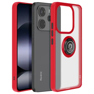 Maska za Xiaomi Note 14 4G s metalnim prstenom za podršku za video