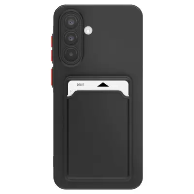 Maska za Samsung Galaxy A36, mekani držač kartica, protiv otisaka prstiju