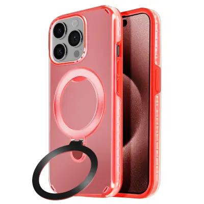 MagSafe maska za iPhone 15 Pro Max otporna na udarce sa sklopivim postoljem