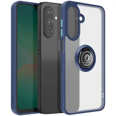 Maska za Samsung Galaxy A26, magnetski prsten, prozirna pozadina