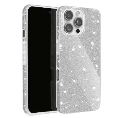 Šljokičasta maska za iPhone 16 Pro Max hibridna Glamour dizajn