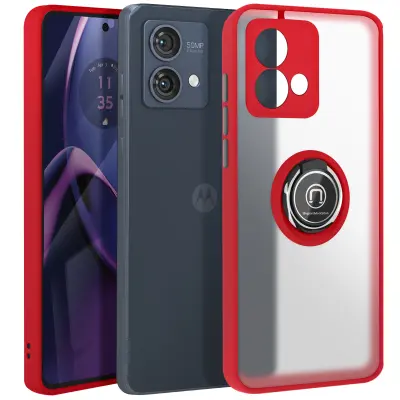 Maska za Motorola Moto G84 metalni prsten za video postolje