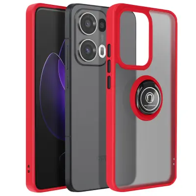 Maska za Oppo Reno 13 Pro Magnetska prstenasta prozirna stražnja strana