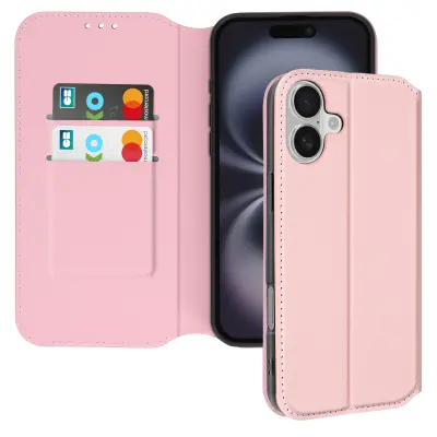 Torbica za iPhone 16 Plus preklopna držač kartica i video stalak
