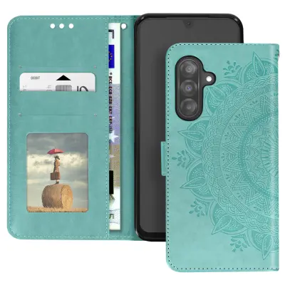 Torbica Mandala Cvijeće za Samsung Galaxy A26 novčanik uzica za ruku